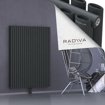 Tano Radiateur En Aluminium 1500x1210 Anthracite Foncé Bas Milieu 50mm