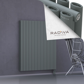 Tano Radiateur En Aluminium 1500x1384 Anthracite Bas à droite 50mm