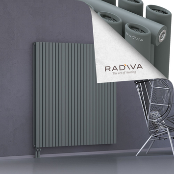 Tano Radiateur En Aluminium 1500x1500 Anthracite Bas à gauche 50mm