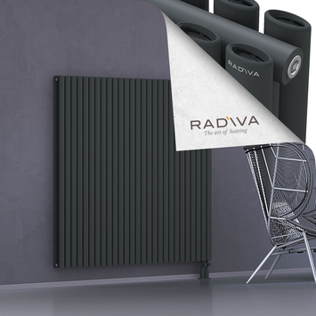 Tano Radiateur En Aluminium 1500x1558 Anthracite Foncé Bas à droite 50mm