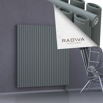 Tano Radiateur En Aluminium 1500x1616 Anthracite Bas à droite 50mm