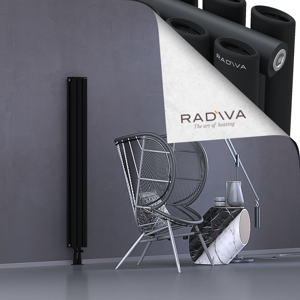 Tano Radiateur En Aluminium 1500x166 Noir - 2