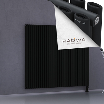 Tano Radiateur En Aluminium 1500x1964 Noir Bas à droite 50mm