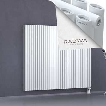 Tano Radiateur En Aluminium 1500x2022 Blanc Bas à droite 50mm
