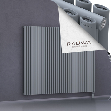 Tano Radiateur En Aluminium 1500x2080 Gris Bas à droite 50mm
