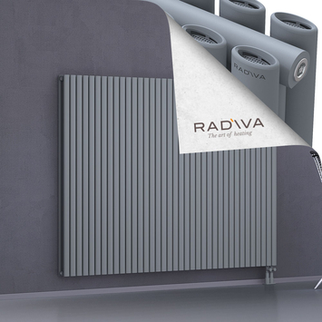 Tano Radiateur En Aluminium 1500x2138 Gris Bas à droite 50mm