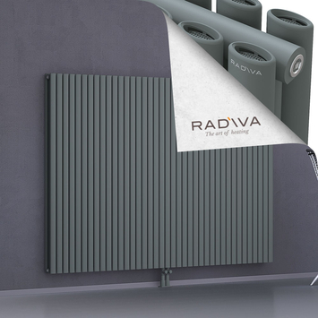 Tano Radiateur En Aluminium 1500x2254 Anthracite Bas Milieu 50mm