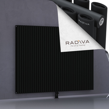 Tano Radiateur En Aluminium 1500x2254 Noir Bas Milieu 50mm
