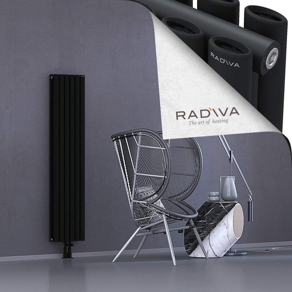 Tano Radiateur En Aluminium 1500x340 Noir - 2