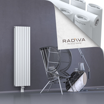 Tano Radiateur En Aluminium 1500x456 Blanc Bas Milieu 50mm