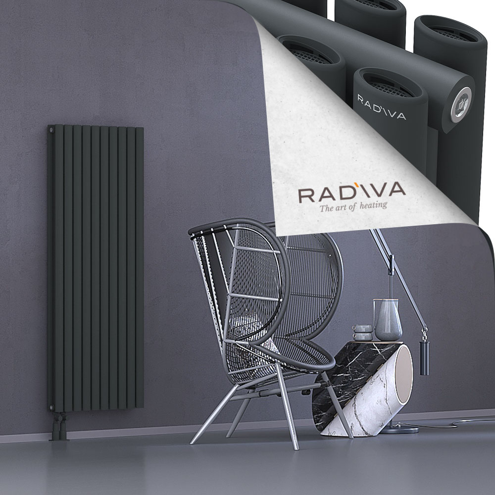 Tano Radiateur En Aluminium 1500x572 Anthracite Foncé - 4