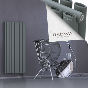 Tano Radiateur En Aluminium 1500x746 Anthracite Bas à droite 50mm