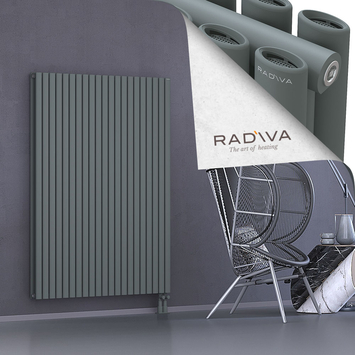 Tano Radiateur En Aluminium 1600x1210 Anthracite Bas à droite 50mm
