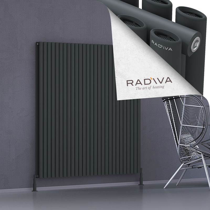 Tano Radiateur En Aluminium 1600x1558 Anthracite Foncé 