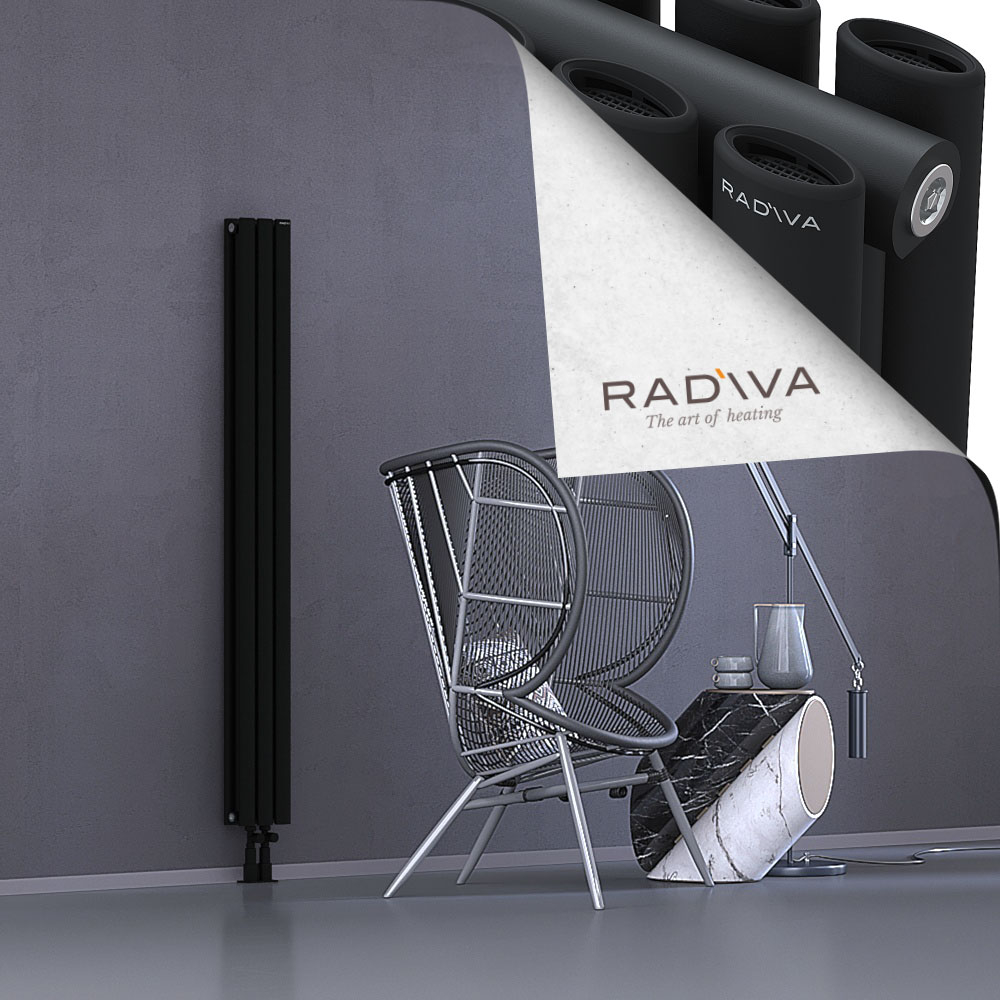 Tano Radiateur En Aluminium 1600x166 Noir - 2