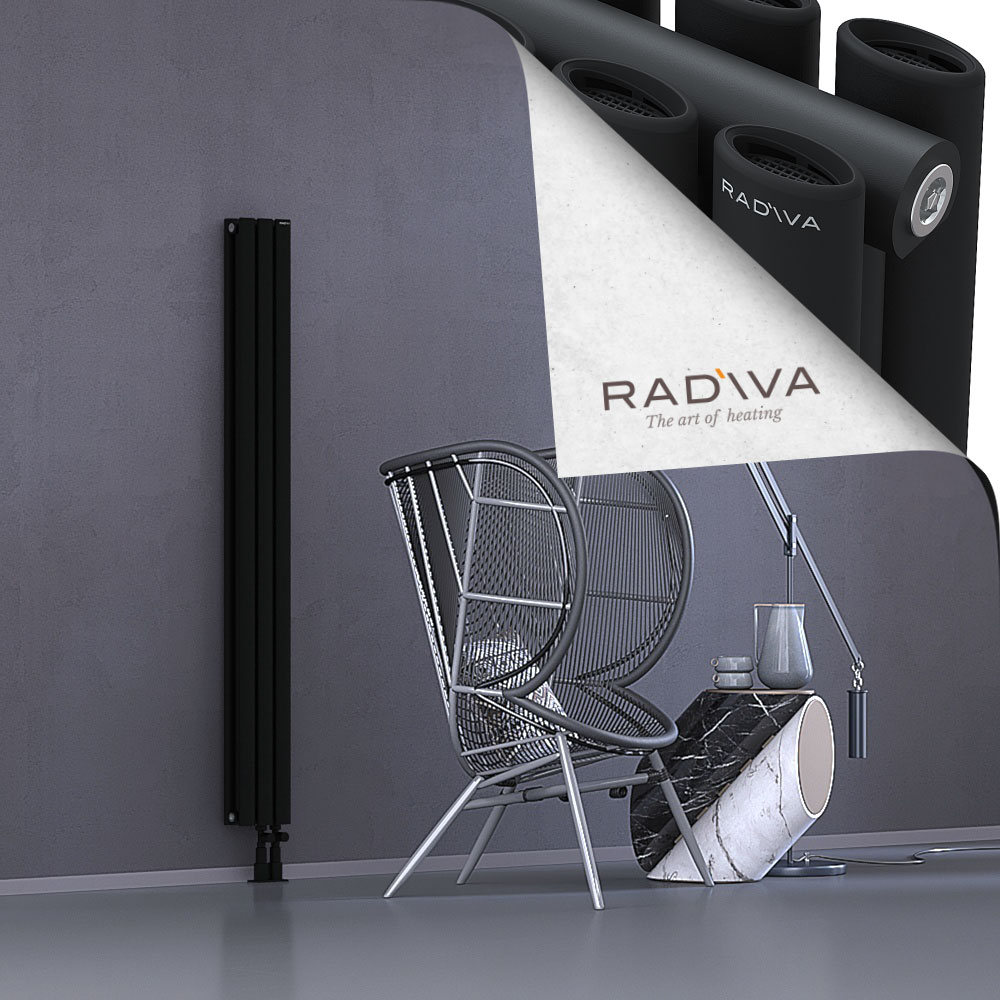 Tano Radiateur En Aluminium 1600x166 Noir - 3