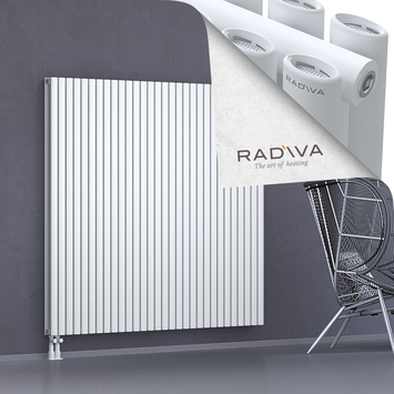 Tano Radiateur En Aluminium 1600x1732 Blanc Bas à gauche 50mm