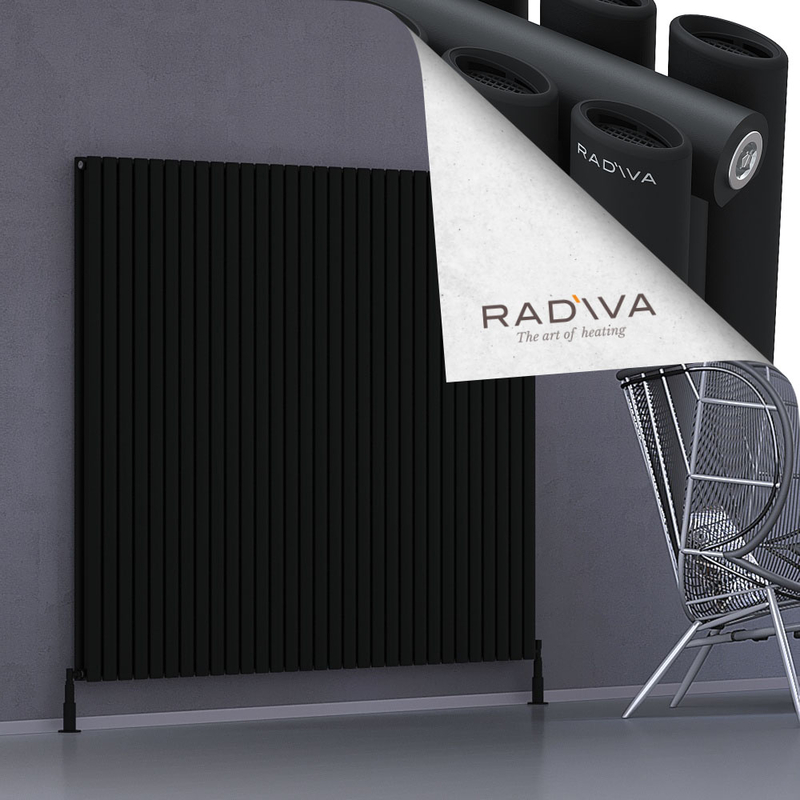 Tano Radiateur En Aluminium 1600x1790 Noir 