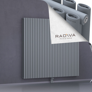 Tano Radiateur En Aluminium 1600x1964 Gris Bas Milieu 50mm