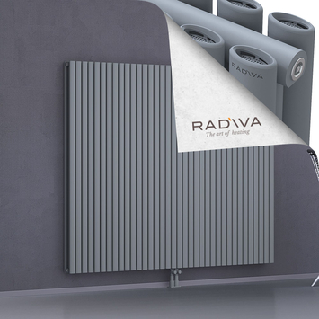 Tano Radiateur En Aluminium 1600x2080 Gris Bas Milieu 50mm