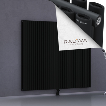 Tano Radiateur En Aluminium 1600x2080 Noir Bas Milieu 50mm