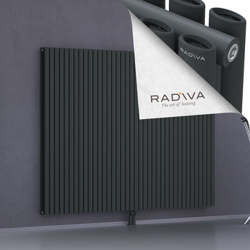 Tano Radiateur En Aluminium 1600x2196 Anthracite Foncé Bas Milieu 50mm