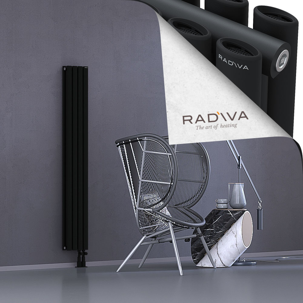 Tano Radiateur En Aluminium 1600x224 Noir - 3