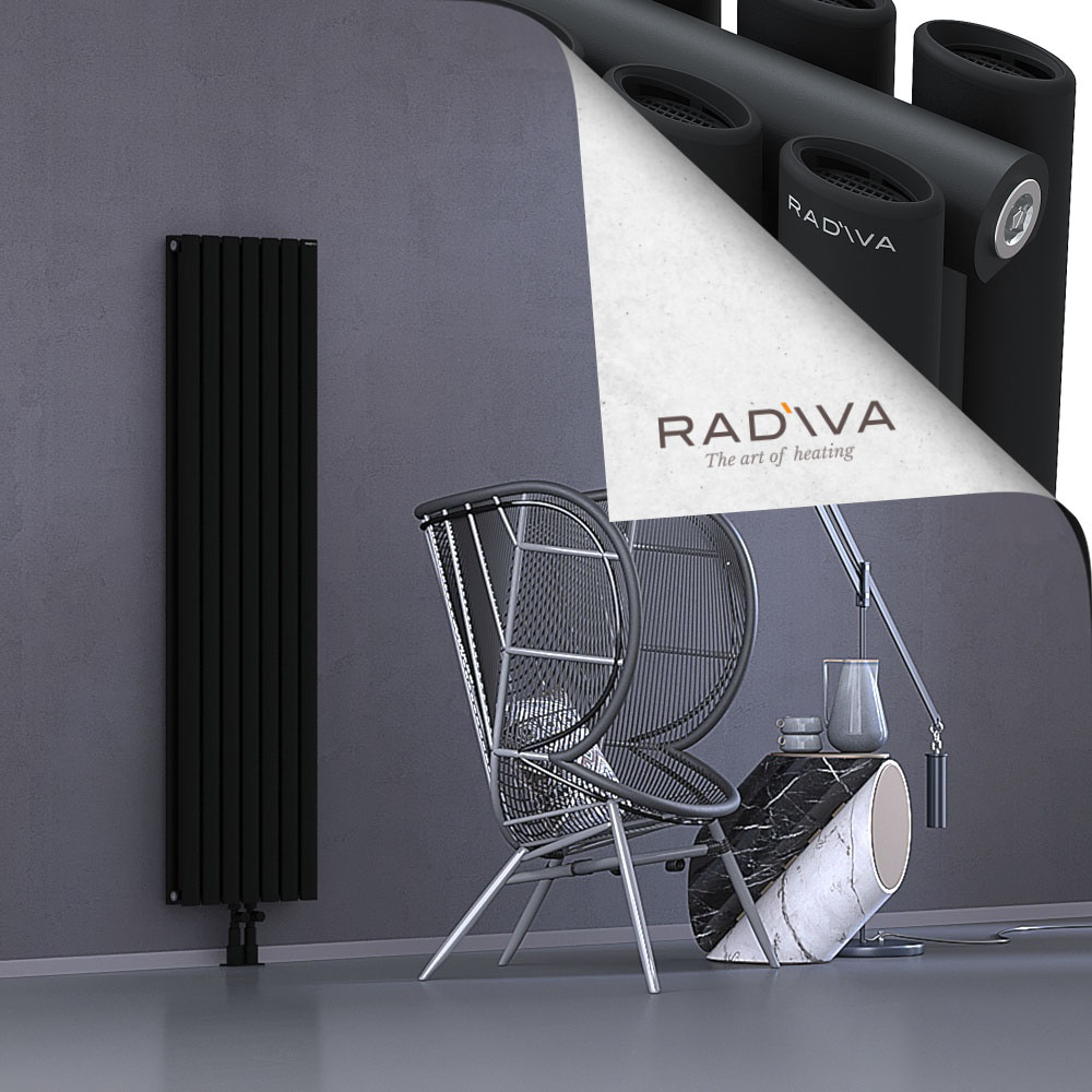 Tano Radiateur En Aluminium 1600x398 Noir - 2