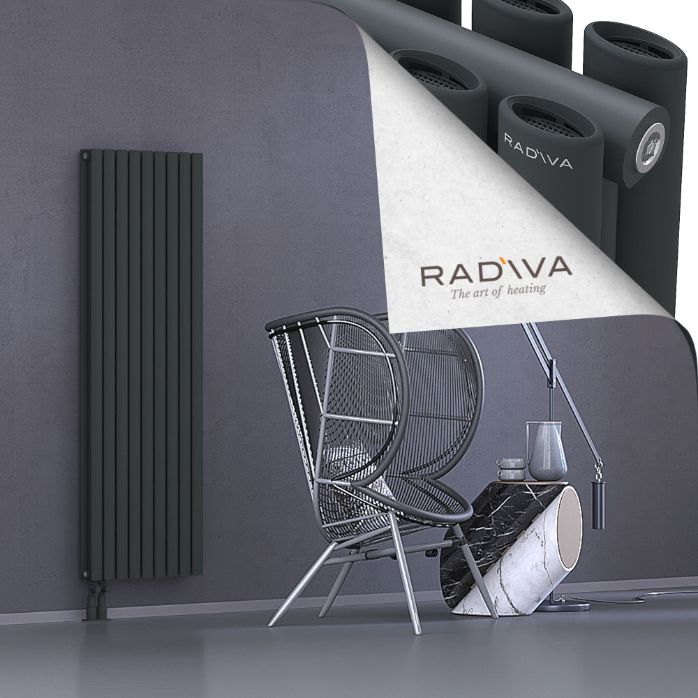 Tano Radiateur En Aluminium 1600x514 Anthracite Foncé - 4