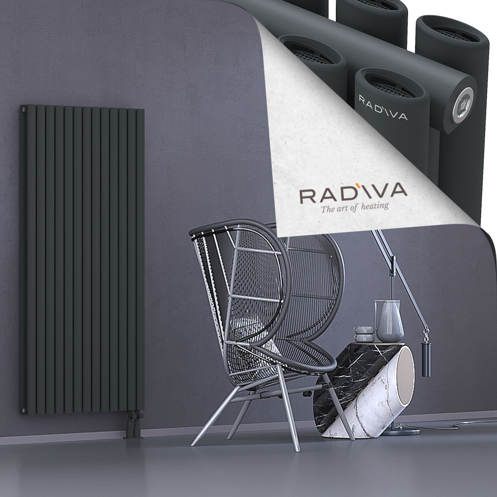 Tano Radiateur En Aluminium 1600x746 Anthracite Foncé - 3