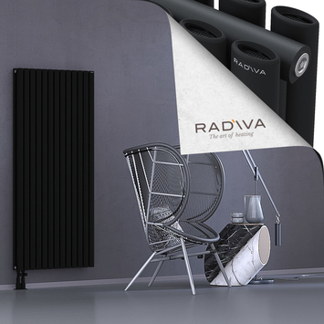 Tano Radiateur En Aluminium 1600x746 Noir Bas à gauche 50mm