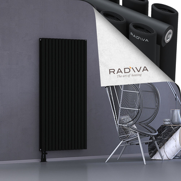 Tano Radiateur En Aluminium 1600x804 Noir Bas à gauche 50mm