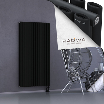 Tano Radiateur En Aluminium 1600x920 Noir Bas à droite 50mm