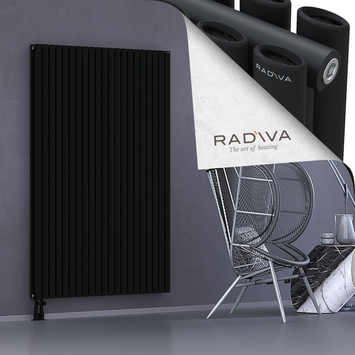 Tano Radiateur En Aluminium 1800x1210 Noir Bas à gauche 50mm