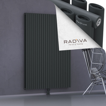 Tano Radiateur En Aluminium 1800x1384 Anthracite Foncé Bas Milieu 50mm