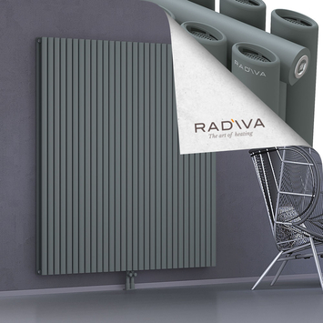 Tano Radiateur En Aluminium 1800x1732 Anthracite Bas Milieu 50mm