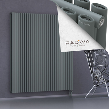 Tano Radiateur En Aluminium 1800x1790 Anthracite Bas à droite 50mm