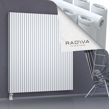 Tano Radiateur En Aluminium 1800x1848 Blanc Bas à gauche 50mm