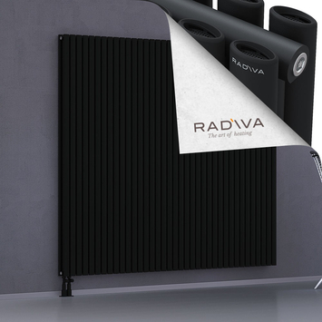 Tano Radiateur En Aluminium 1800x2138 Noir Bas à gauche 50mm