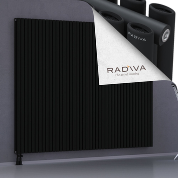 Tano Radiateur En Aluminium 1800x2428 Noir Bas à gauche 50mm