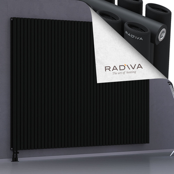 Tano Radiateur En Aluminium 1800x2486 Noir Bas à gauche 50mm