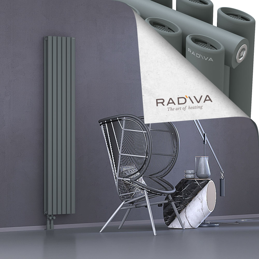 Tano Radiateur En Aluminium 1800x340 Anthracite - 4