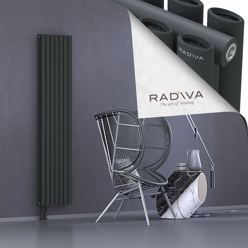 Tano Radiateur En Aluminium 1800x398 Anthracite Foncé - 4