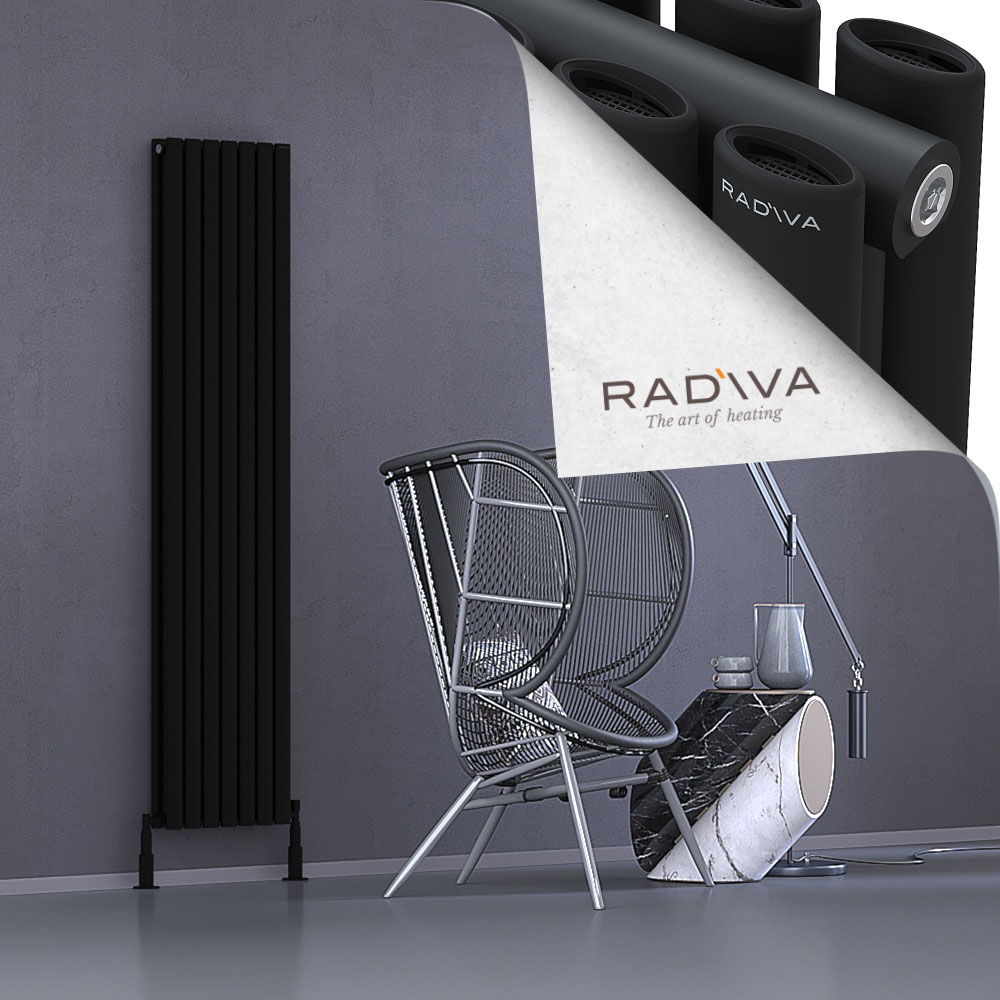 Tano Radiateur En Aluminium 1800x398 Noir - 1