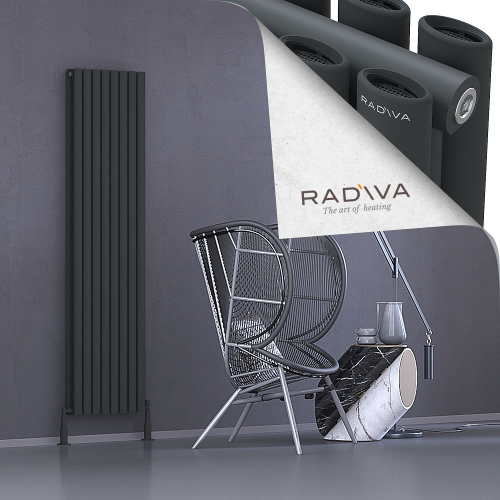 Tano Radiateur En Aluminium 1800x456 Anthracite Foncé - 1