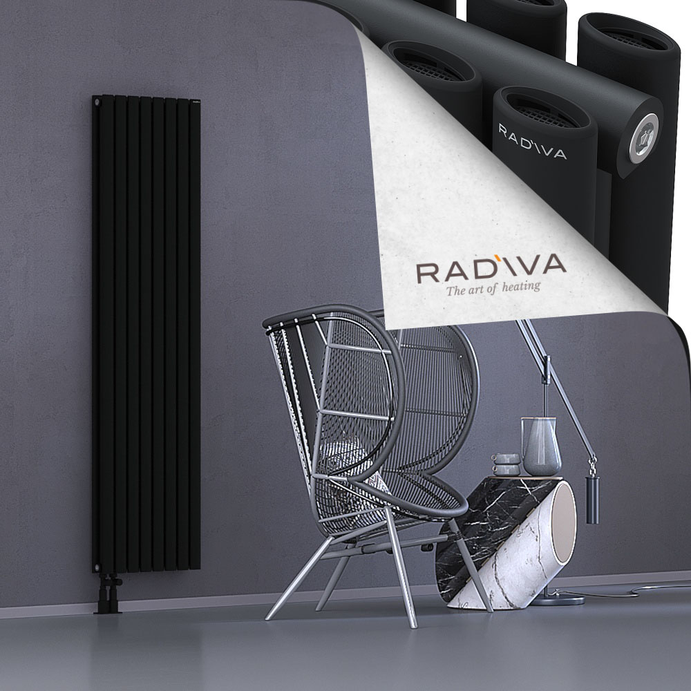 Tano Radiateur En Aluminium 1800x456 Noir - 4