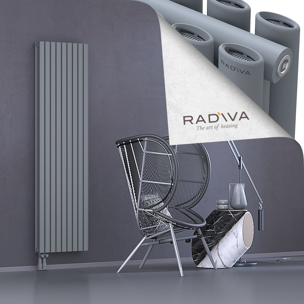 Tano Radiateur En Aluminium 1800x514 Gris - 4
