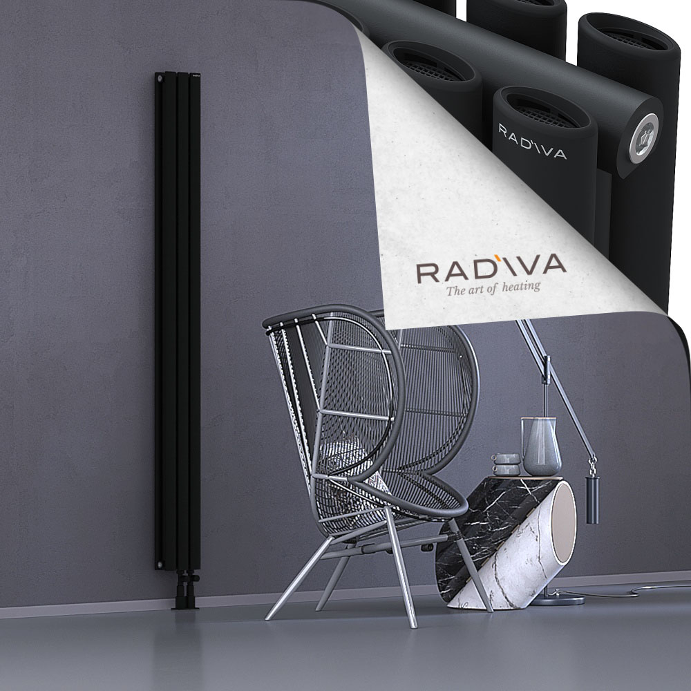 Tano Radiateur En Aluminium 1900x166 Noir - 3