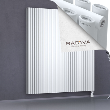 Tano Radiateur En Aluminium 1900x1964 Blanc Bas à droite 50mm
