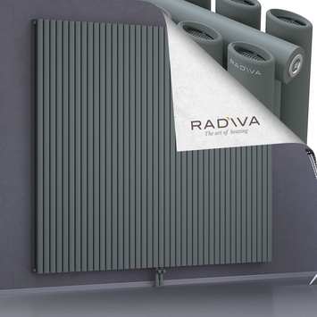 Tano Radiateur En Aluminium 1900x2370 Anthracite Bas Milieu 50mm